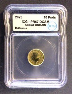 2023 Gold Britannia £10 Coin - Charles III
