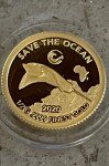 2020 Senegal 1/2g Gold Coin - Save the Ocean