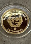 2020 Senegal 1/2g Gold Coin - Save the Ocean