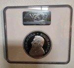 2021 South Africa 2oz Silver Krugerrand PF70 UCAM