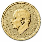 2024 1/10 oz Gold Britannia Coin - King Charles III