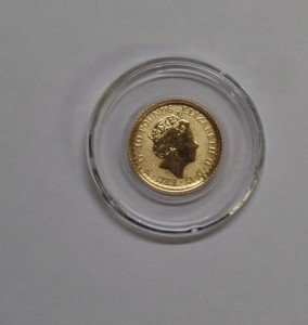 2020 British Gold Britannia 1/10 oz Coin