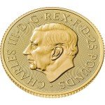 2025 Gold Britannia £25 1/4 oz Coin