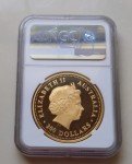 2001 Australia $200 Gold Kangaroo Nugget Coin