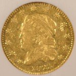 1825 $2.50 Capped Head Gold Coin NGC XF45