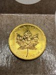 1985 $50 Gold Canadian Maple Leaf Coin 1 oz