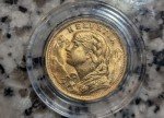 Swiss 20 Franc Gold Coin - .1867 oz AGW