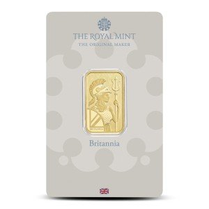 10 Gram British Gold Britannia Bar