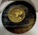 1989 China 5 Yuan Gold Panda Coin 1/20 Oz