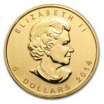 APMEX 2014 1/10 oz Canadian Gold Maple Leaf