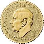 2025 Gold Britannia £10 Coin - 1/10 oz
