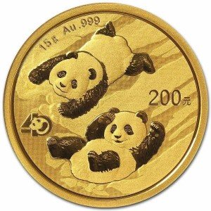 2022 Chinese Gold Panda 15g Coin ¥200 Yuan