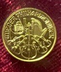 Austria Gold Philharmonic 1/25 oz Coin