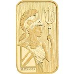 1 Gram British Gold Britannia Coin Bar