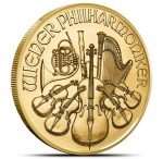 Austria Gold Philharmonic 1/25 oz Coin