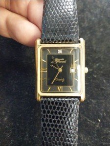 Gold Plated Men’s Quartz Watch by Jacques Prevard