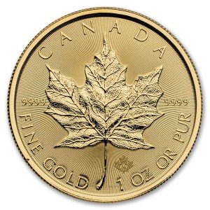 2025 1 oz Canadian Gold Maple Leaf Coin