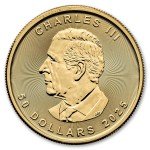 2025 1 oz Canadian Gold Maple Leaf Coin