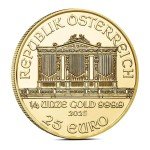 2025 1/4 oz Austrian Philharmonic Gold Coin