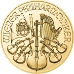 Austrian Gold Philharmonic 1/25 oz Coin