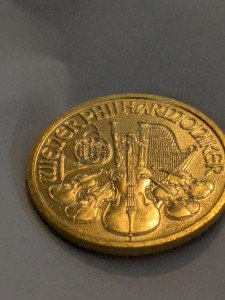 2008 10 Euro Austrian Gold Philharmonic Coin 1/10 oz