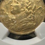 1922 Swiss Gold 20 Franc Coin - NGC MS64