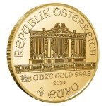 2024 Austrian Philharmonic 1/25 oz Gold Coin