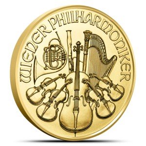 2015 Austrian Gold Philharmonic Coin - 1 oz
