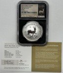 2017 South Africa Silver Krugerrand 50th Anniversary Coin