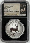 2017 South Africa Silver Krugerrand 50th Anniversary Coin