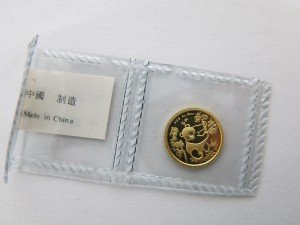 1992 1/20 oz China Gold Panda Coin