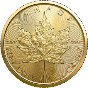 2022 1 oz Canadian Gold Maple Leaf Coin