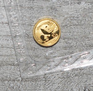 2016 Chinese Panda 10 Yuan Gold Coin with COA