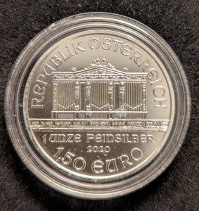 2020 Austrian Philharmonic .999 Silver Coin