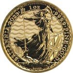 2023 1 oz Gold Britannia Coin - Queen Elizabeth II