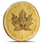 1986 Canadian Gold Maple Leaf Coin 1 oz