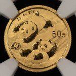 2022 Gold Panda Coin - 50 Yuan, NGC MS 70