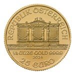 Austrian Philharmonic 2024 1/4oz Gold Coin