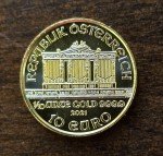 2021 1/10 oz Austrian Philharmonic Gold Coin