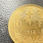 1913 Switzerland Confederation Helvetia 10 Franc Gold Coin