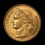 1895-B Swiss 20 Francs Gold Coin Helvetia