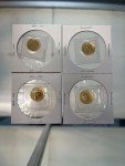 Canadian Gold Maple Leaf Coins Set - 4 Pieces