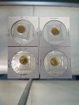 Canadian Gold Maple Leaf Coins Set - 4 Pieces