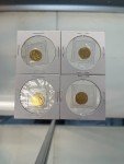 Canadian Gold Maple Leaf Coins Set - 4 Pieces
