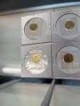 Canadian Gold Maple Leaf Coins Set - 4 Pieces