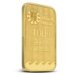 100 Gram British Gold Britannia Bar