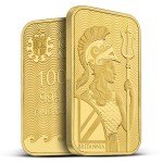 100 Gram British Gold Britannia Bar