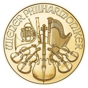 1 oz Austria Gold Philharmonic Coin - BU