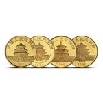 1/4 oz Chinese Gold Panda Coin - Random Year