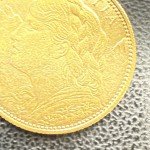 1915 B Swiss 10 Franc Helvetia Gold Coin